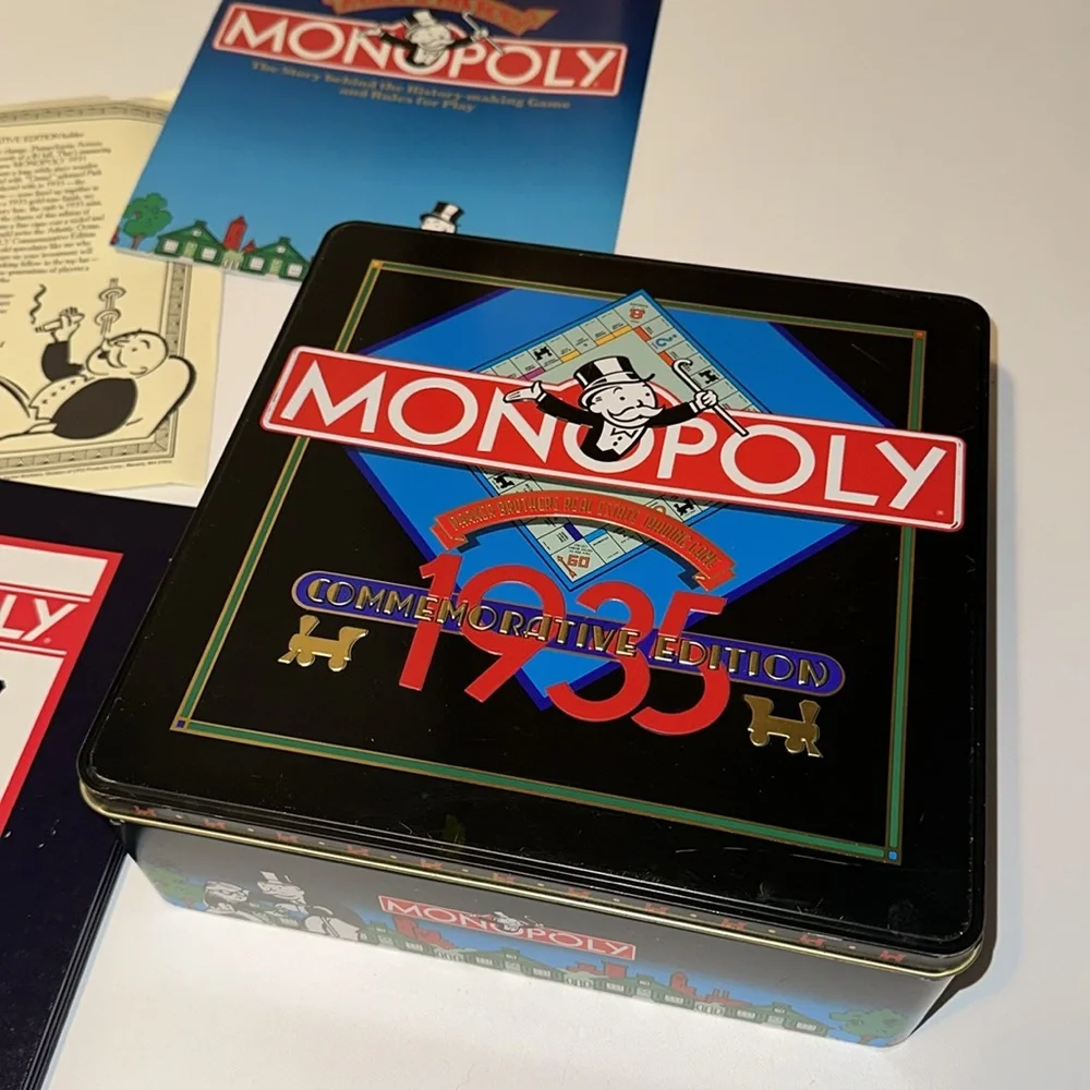 1935 COMMEMORATIVE EDITION MONOPOLY